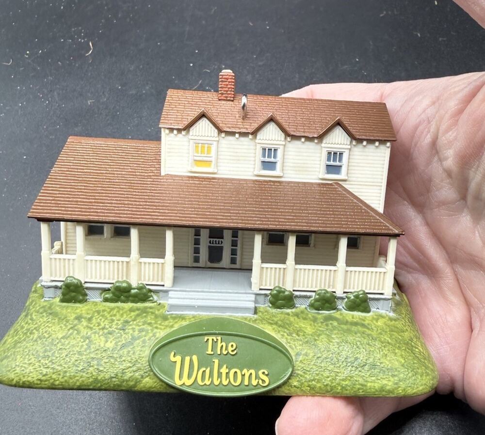 Rare Hallmark The Waltons Magic Sound Christmas Ornament No Box Works! LO12